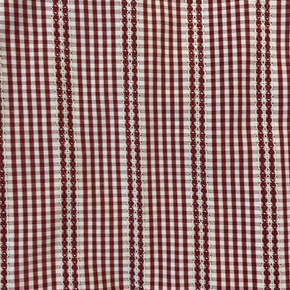 Nordstrom Red and white gingham mini dress size medium - Picture 3 of 7